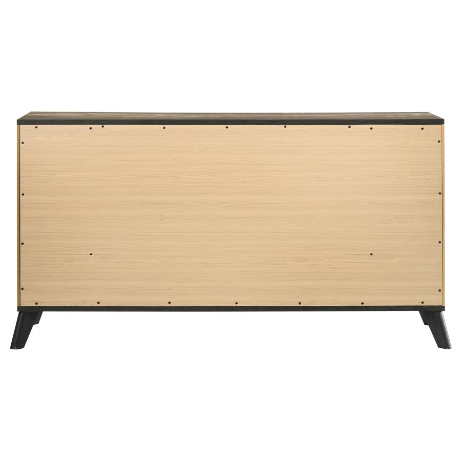 (image for) Kaywood 6-drawer Dresser Cabinet Natural Pine