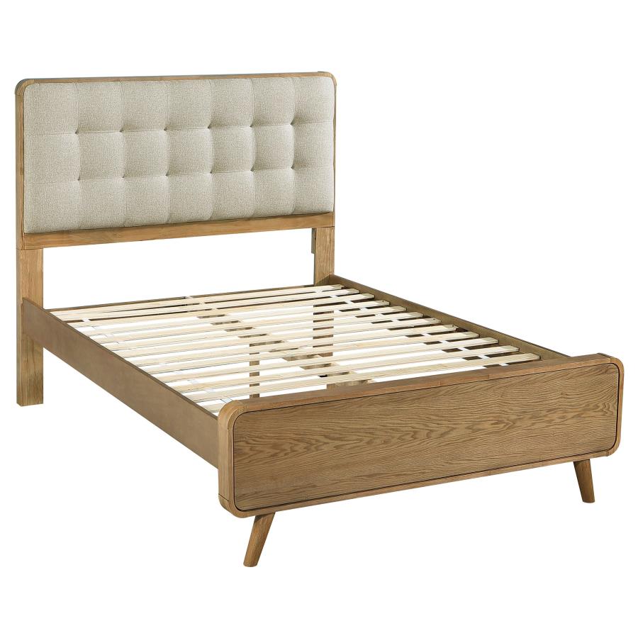 (image for) Robyn Wood Full Platform Bed Light Ash