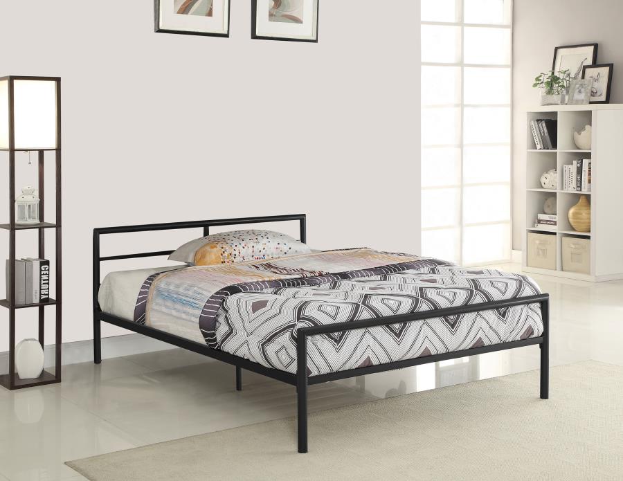 (image for) Fisher Metal Full Open Frame Bed Gunmetal