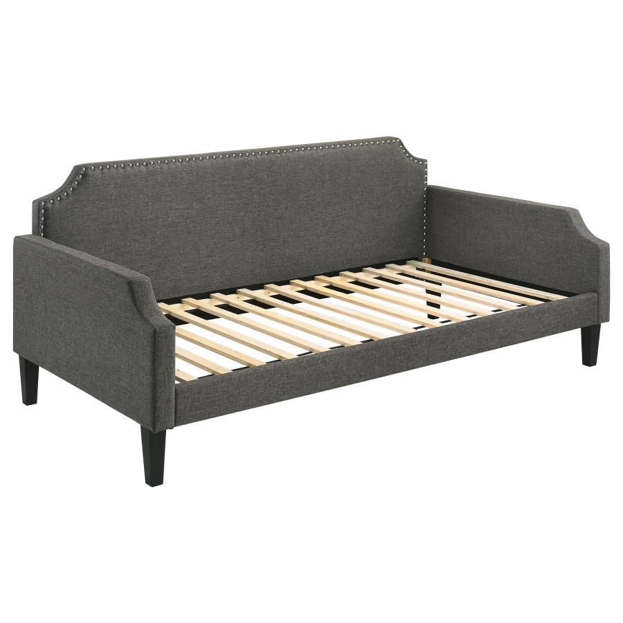 (image for) Livia Upholstered Twin Daybed Grey - Click Image to Close