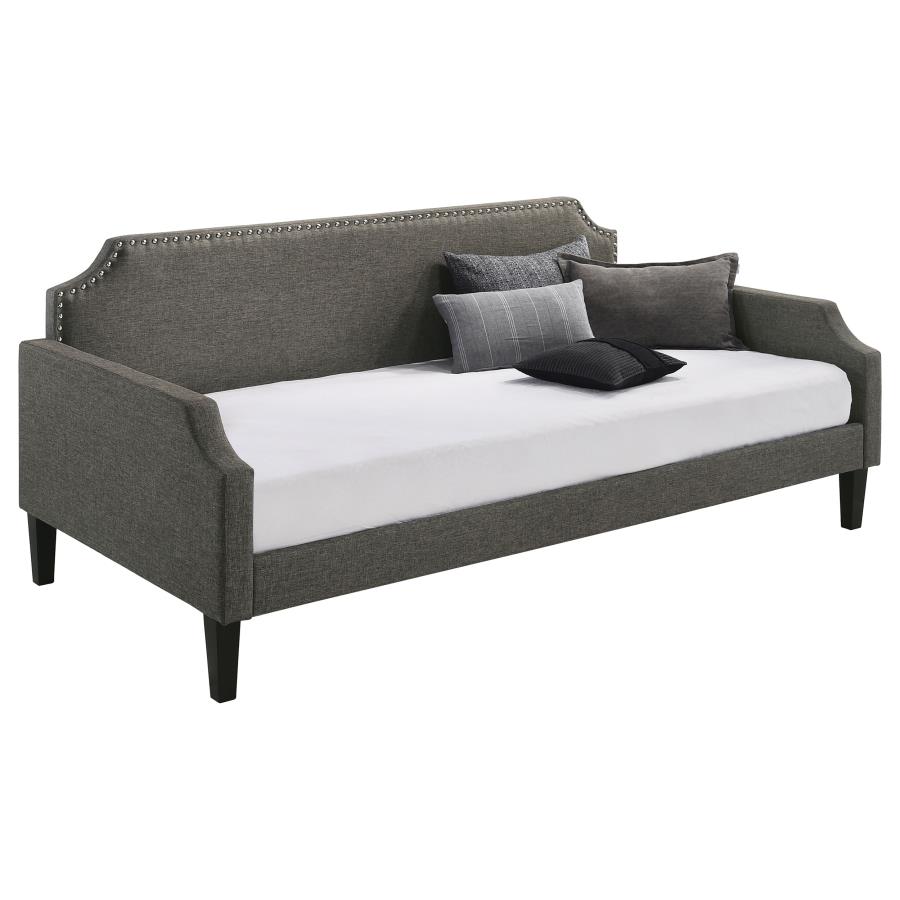 (image for) Livia Upholstered Twin Daybed Grey