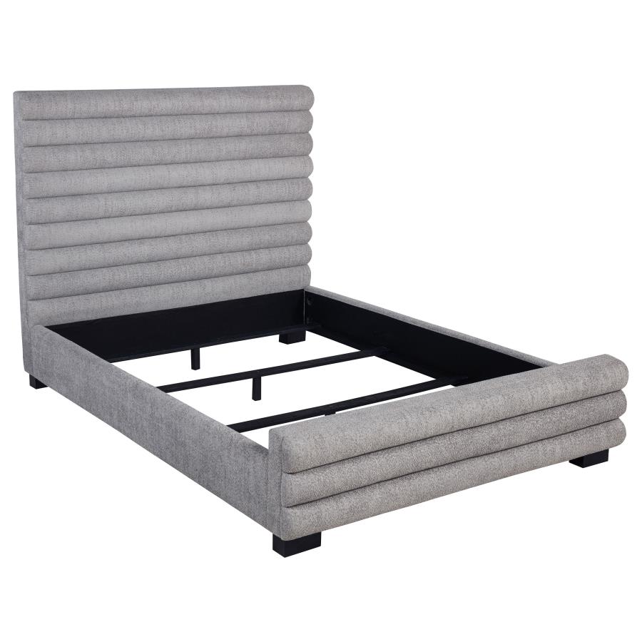 (image for) Patricia 58-inch Boucle Upholstered Queen Bed Grey