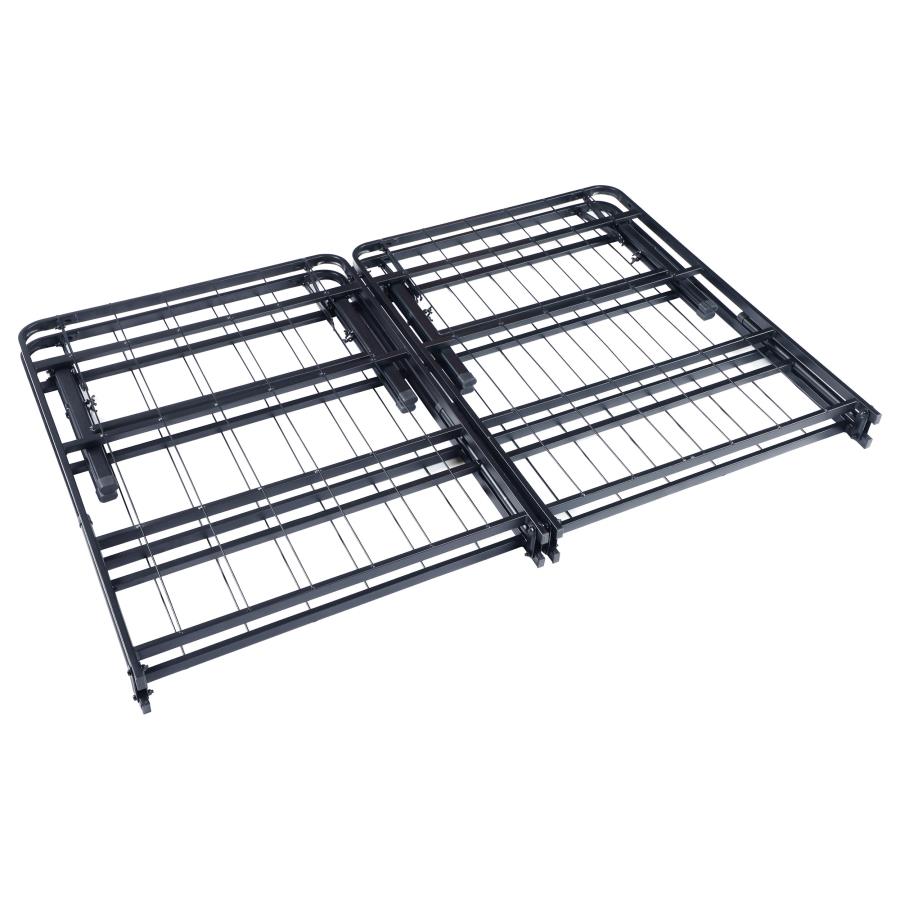 (image for) Mabel Metal Full Mattress Support Platform Bed Black