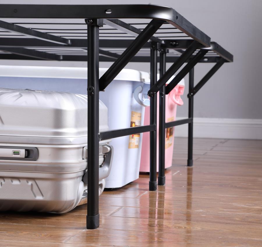 (image for) Mabel Metal California King Support Platform Bed Black