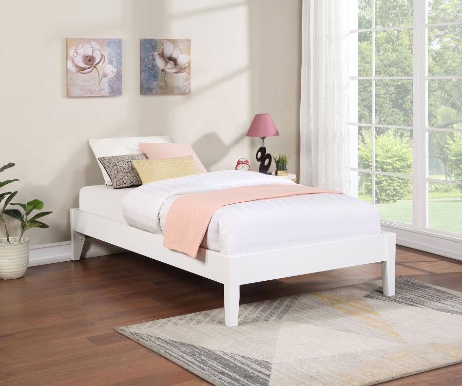 (image for) Hounslow Full Universal Platform Bed White