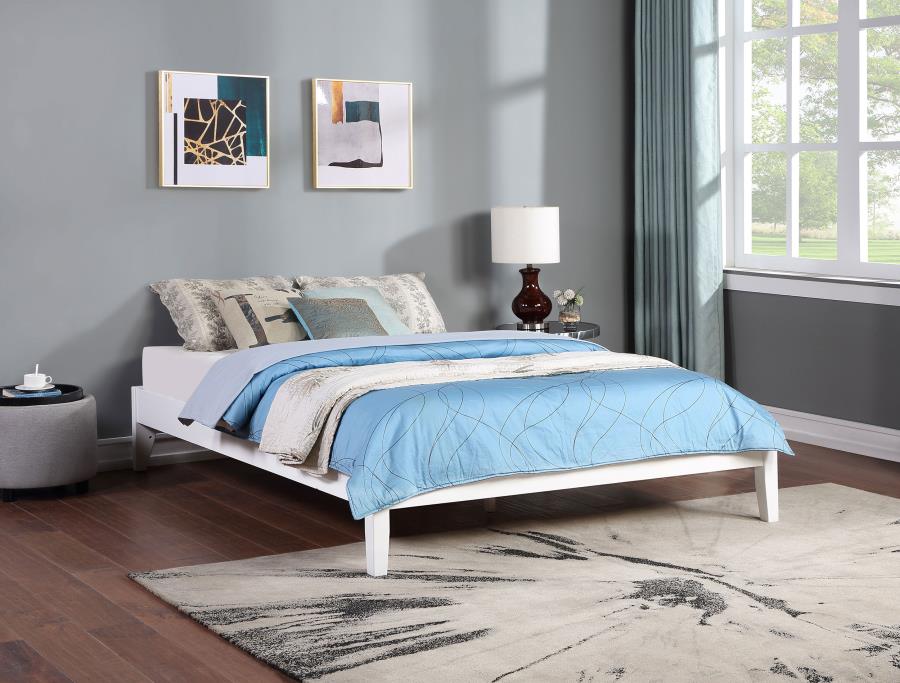 (image for) Hounslow Eastern King Universal Platform Bed White