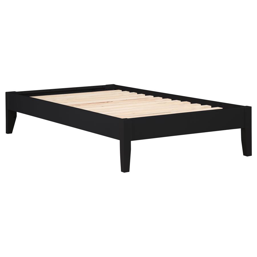 (image for) Hounslow Full Universal Platform Bed Black - Click Image to Close