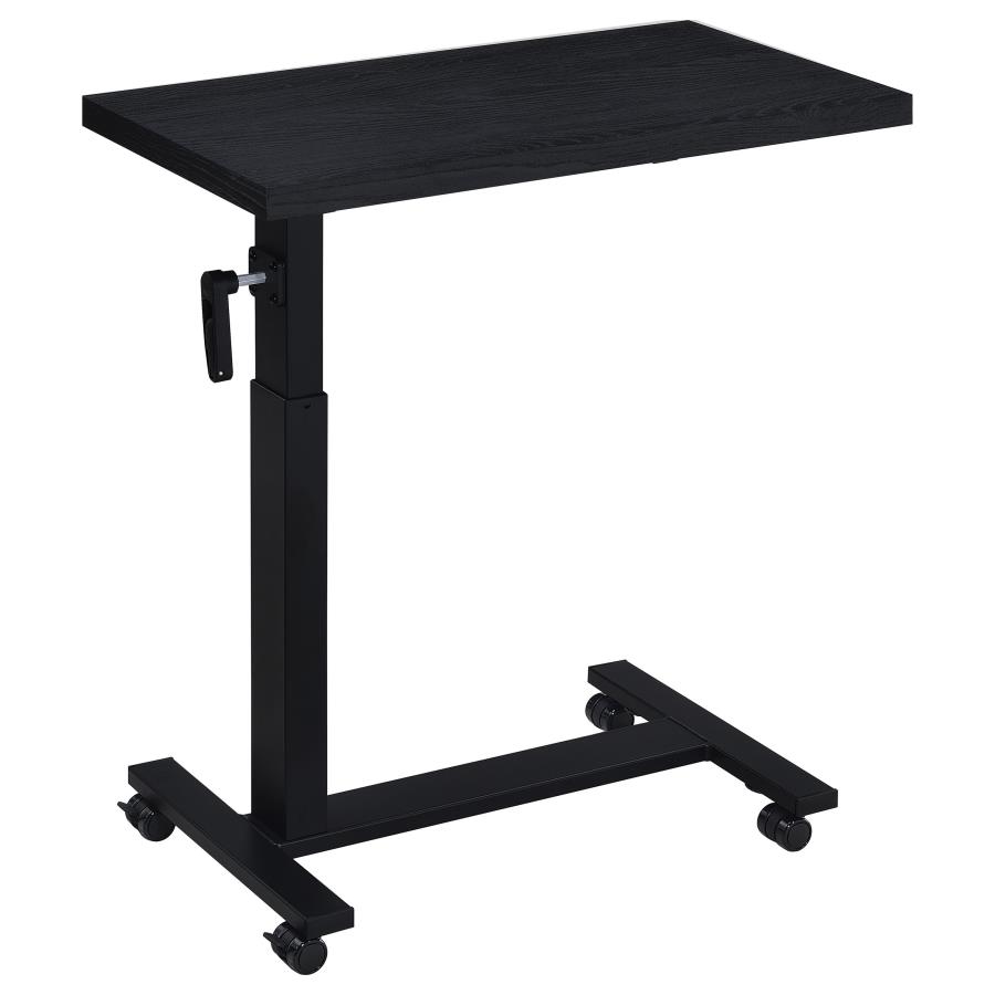 (image for) Westpark Height Adjustable Mobile Bedroom C-Table Black