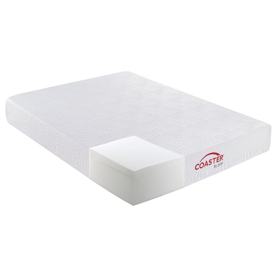 (image for) Keegan 8" Queen Memory Foam Mattress White