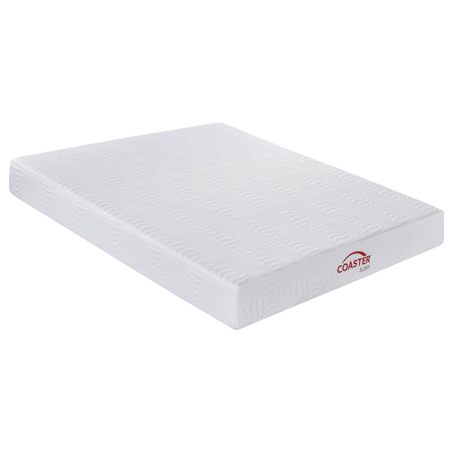 (image for) Ian 12" Eastern King Memory Foam Mattress White