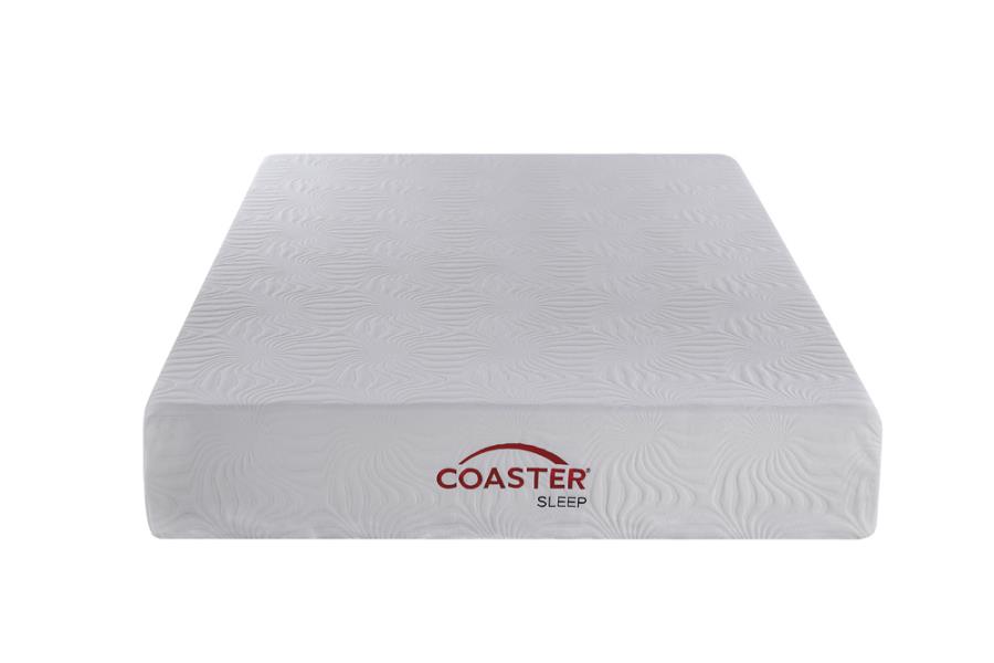 (image for) Ian 12" Eastern King Memory Foam Mattress White