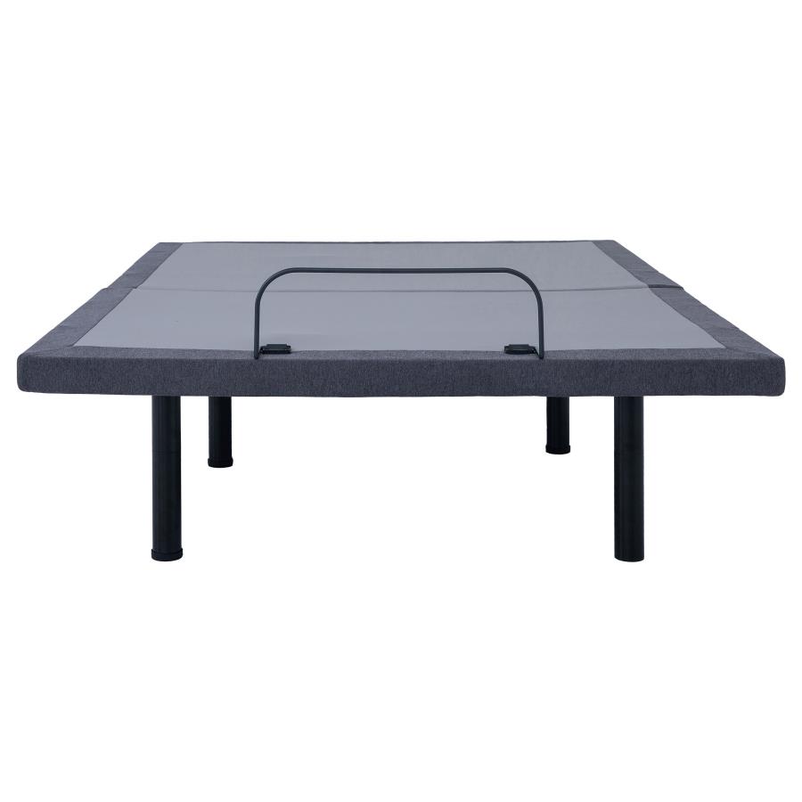 (image for) Clara California King Adjustable Bed Base Grey and Black