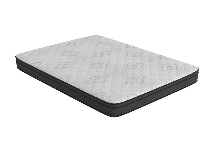 (image for) Evie 9.25" Full Euro Top Mattress White 