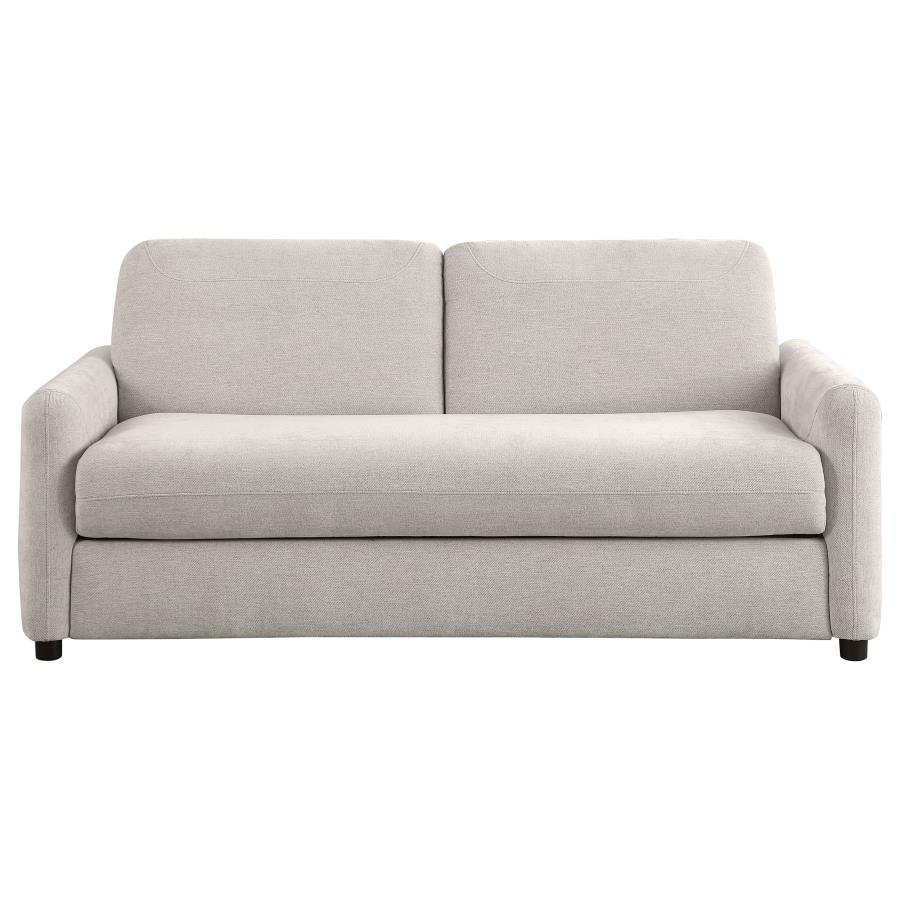 (image for) Rylie Upholstered Sofa Sleeper with Queen Mattress Beige