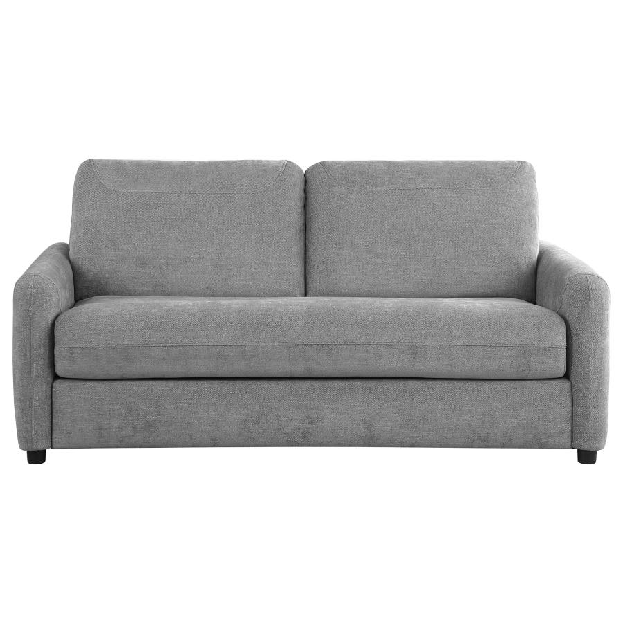 (image for) Rylie Upholstered Sofa Sleeper with Queen Mattress Grey