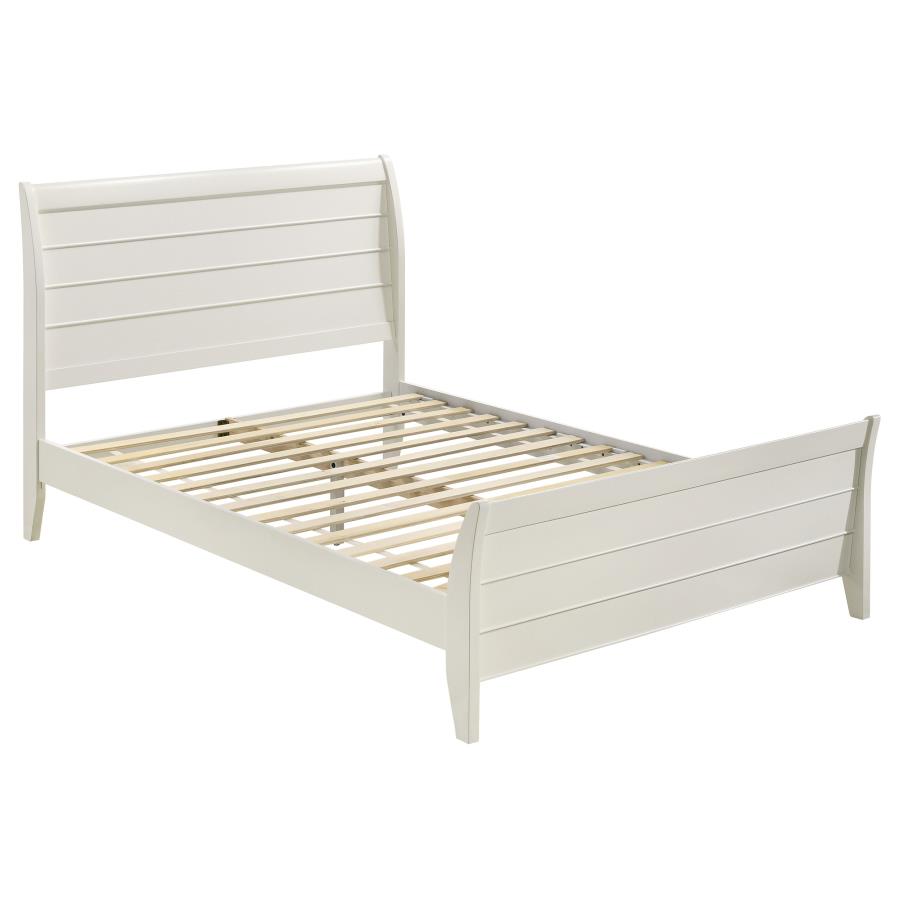 (image for) Selena 4-piece Full Bedroom Set Cream White