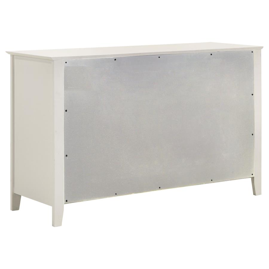 (image for) Selena 6-drawer Dresser Cream White