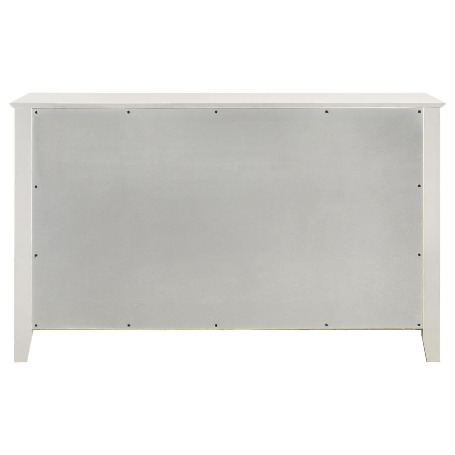 (image for) Selena 6-drawer Dresser Cream White