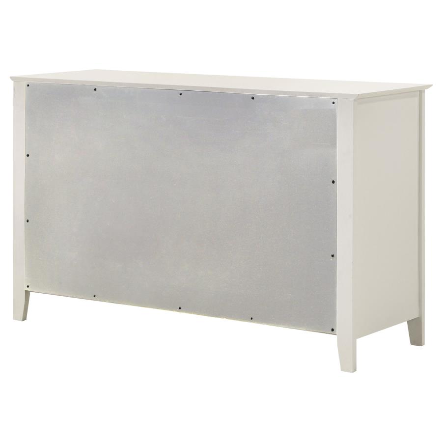 (image for) Selena 6-drawer Dresser Cream White