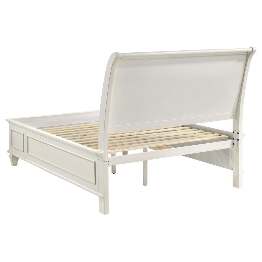 (image for) Selena 4-piece Full Bedroom Set Cream White