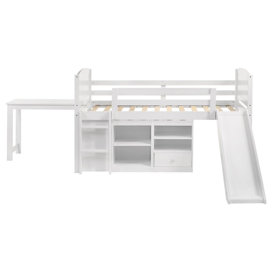 (image for) Millie Twin Workstation Loft Bed White