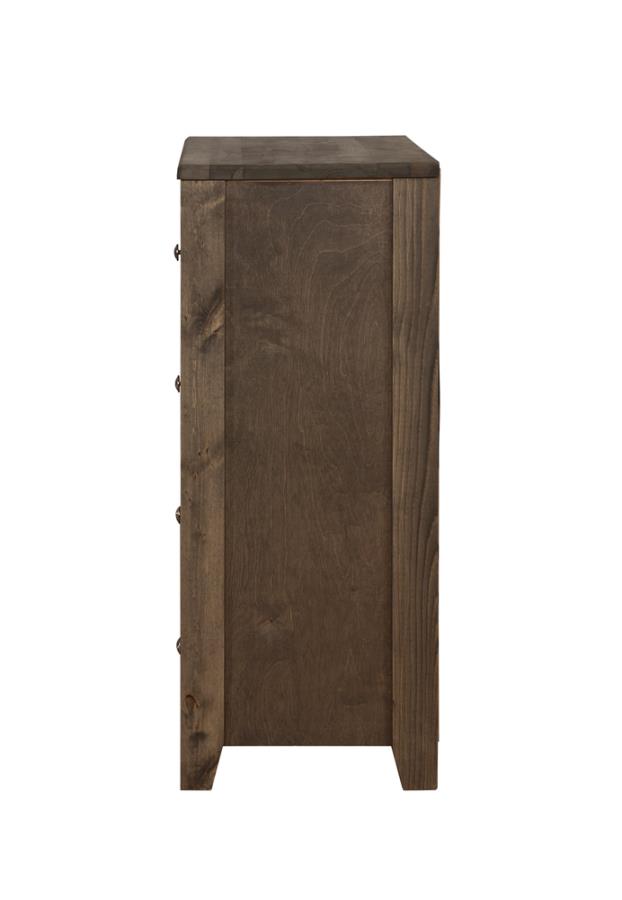 (image for) Wrangle Hill 4-drawer Bedroom Chest Gunsmoke