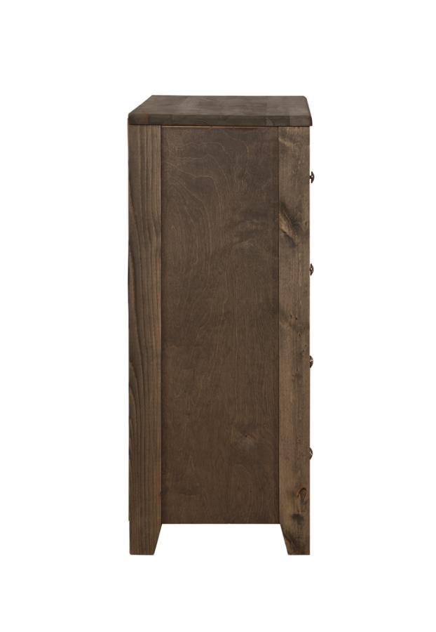 (image for) Wrangle Hill 4-drawer Bedroom Chest Gunsmoke