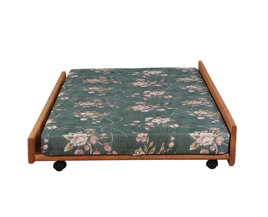 (image for) Wrangle Hill Wood Trundle with Bunkie Mattress Amber Wash