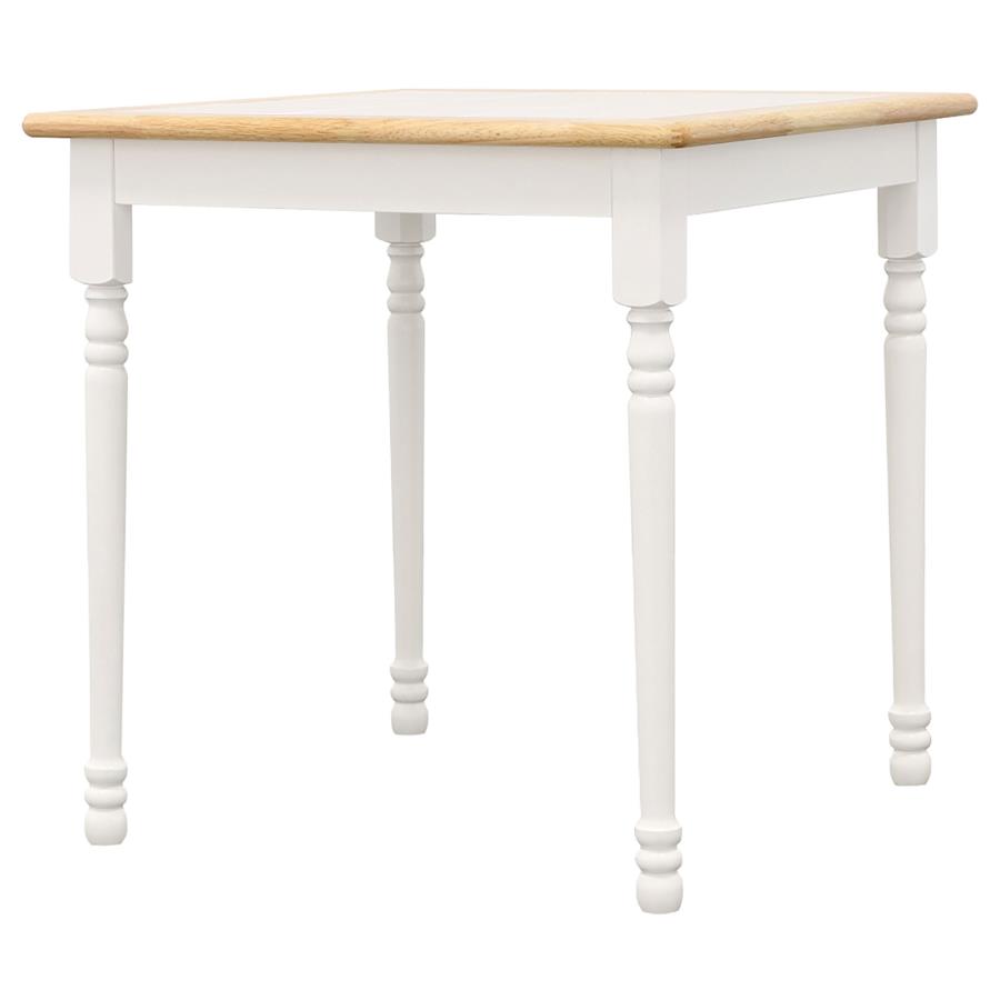 (image for) Carlene Square 29-inch Wood Tile Top Dining Table White