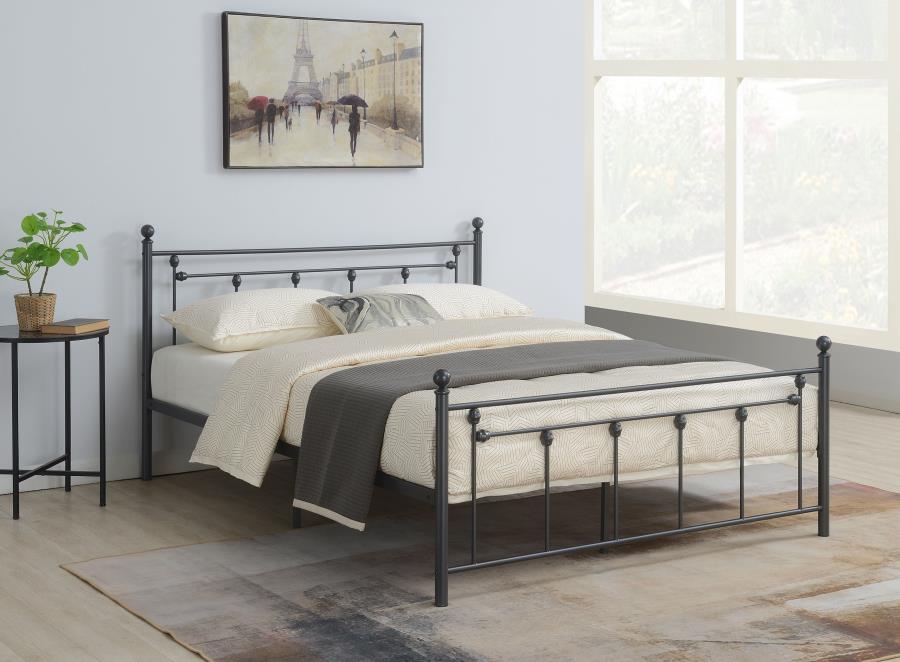 (image for) Canon Metal Queen Open Frame Bed Gunmetal