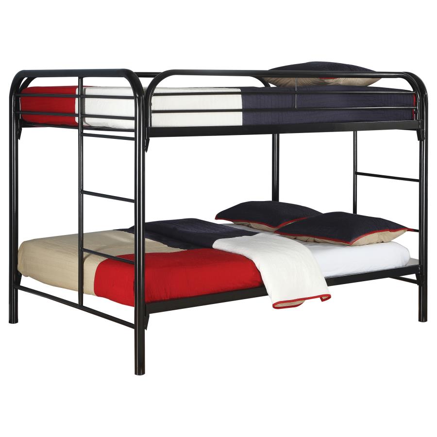 (image for) Morgan Metal Full Over Full Bunk Bed Black