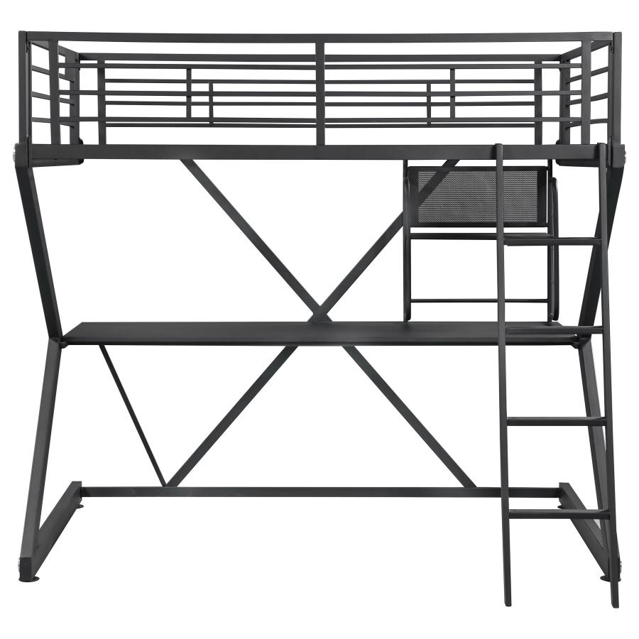 (image for) Parkview Full Workstation Loft Bed Black