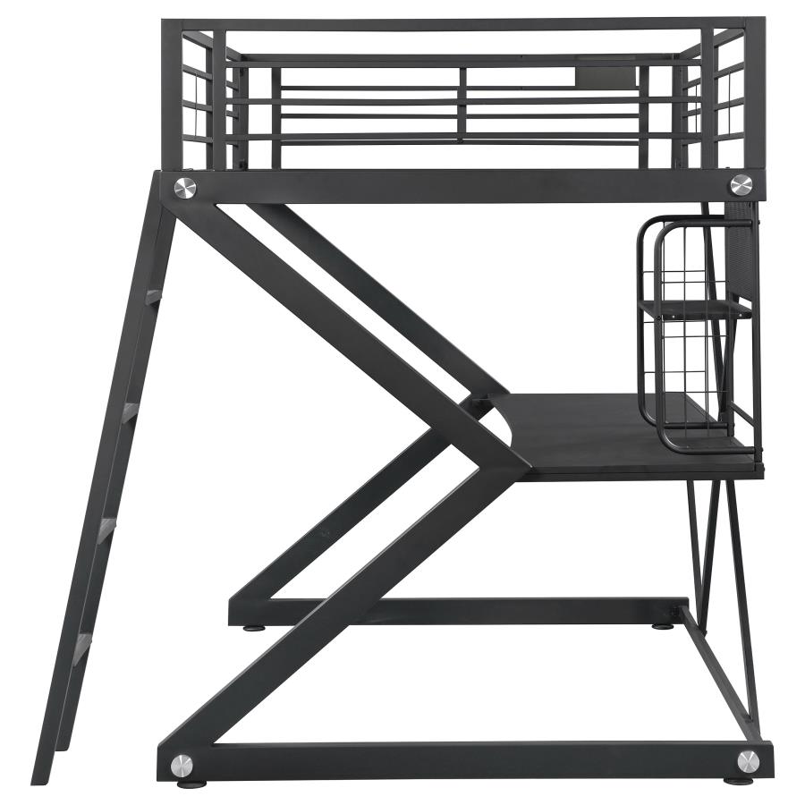 (image for) Parkview Full Workstation Loft Bed Black