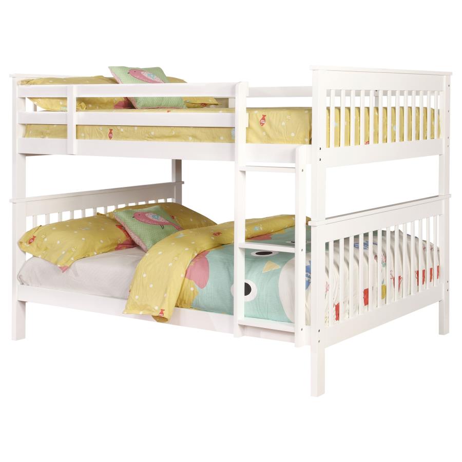 (image for) Chapman Wood Full Over Full Bunk Bed White