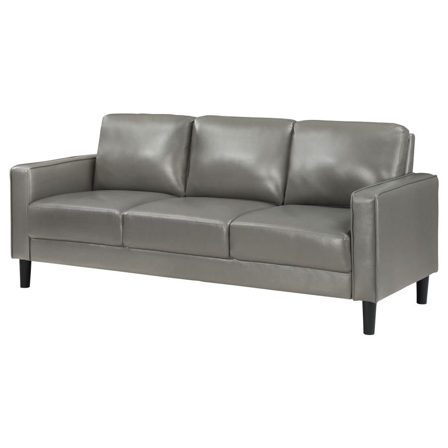 (image for) Ruth Upholstered Track Arm Sofa Grey