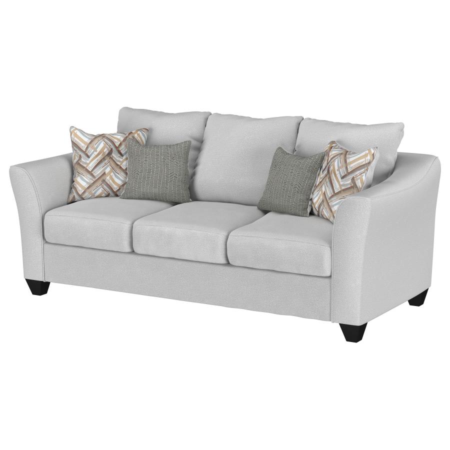 (image for) Salizar Upholstered Flared Arm Sofa Sand