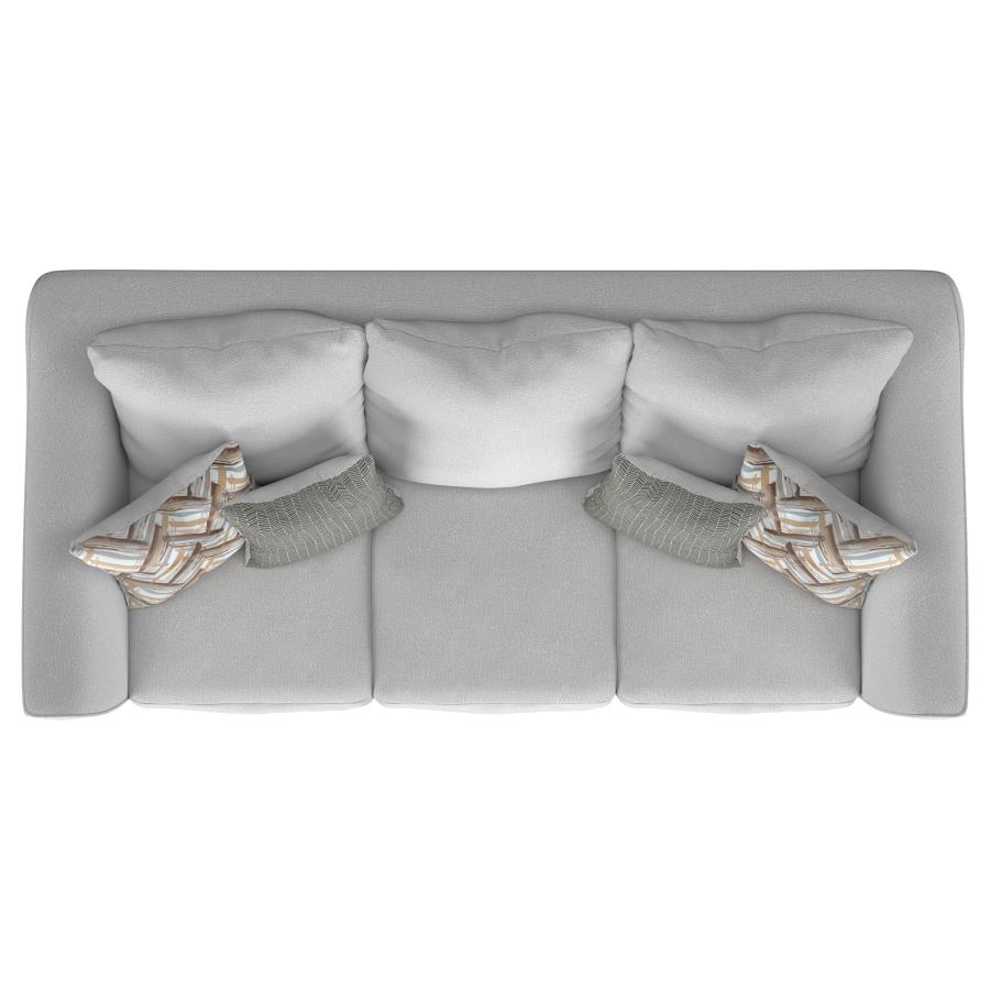 (image for) Salizar Upholstered Flared Arm Sofa Sand