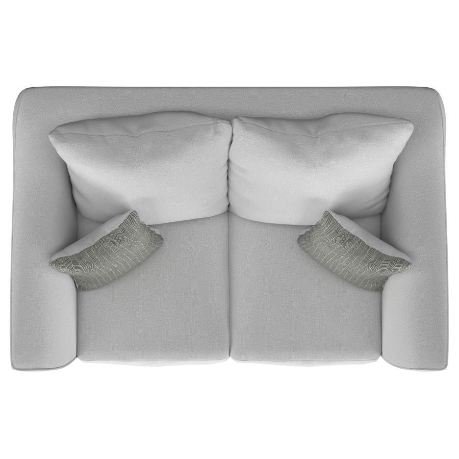 (image for) Salizar Upholstered Flared Arm Loveseat Sand