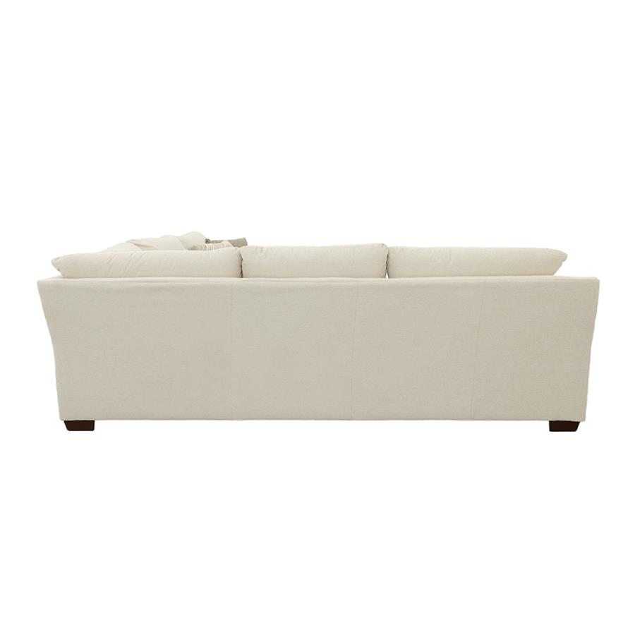 (image for) Aria Upholstered Track Arm Sectional Sofa Oatmeal