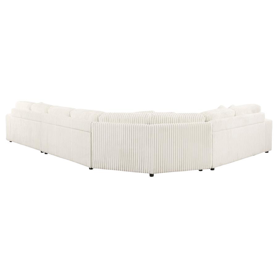 (image for) Emberson 5-piece Upholstered Modular Sectional Sofa Ivory