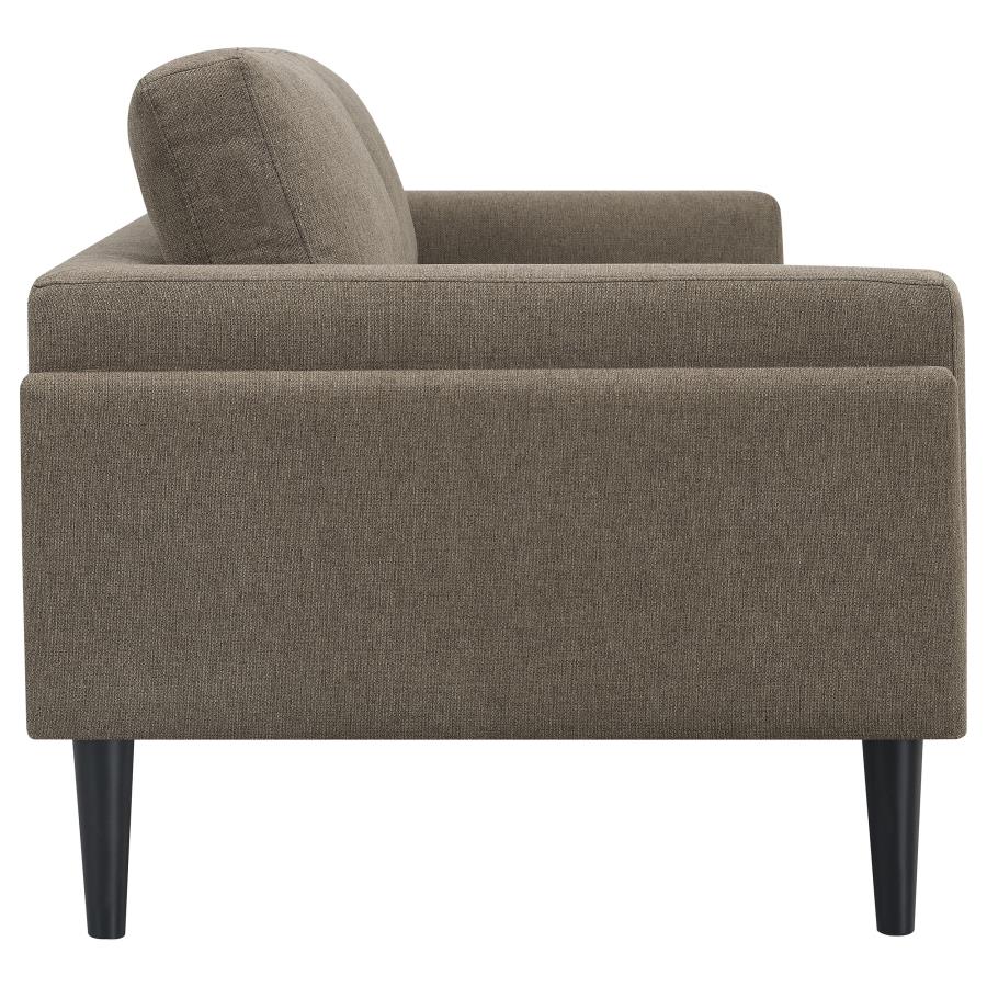 (image for) Rilynn Upholstered Track Arm Sofa Brown