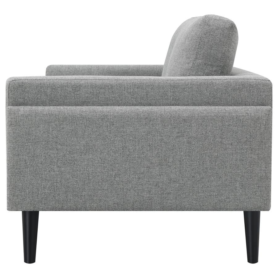 (image for) Rilynn Upholstered Track Arm Loveseat Grey