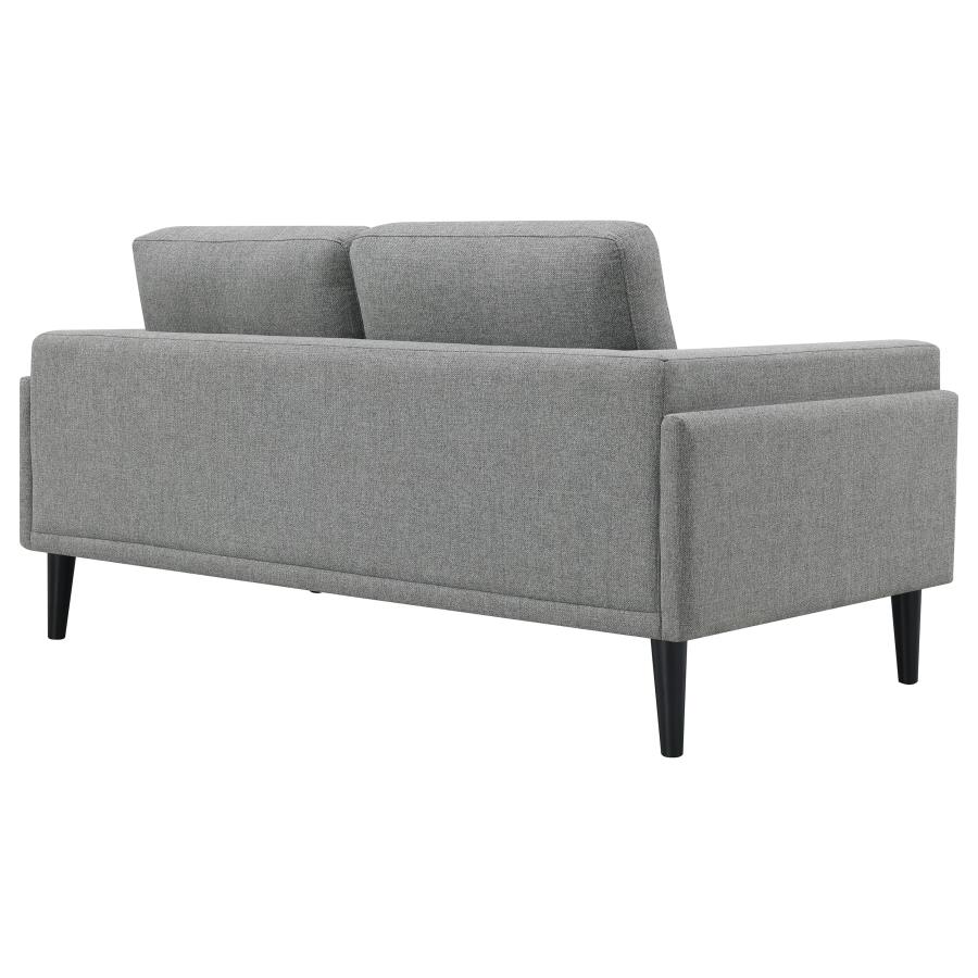 (image for) Rilynn Upholstered Track Arm Loveseat Grey