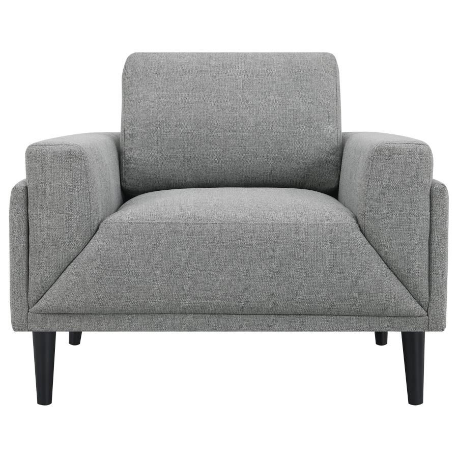 (image for) Rilynn Upholstered Track Arm Accent Chair Grey