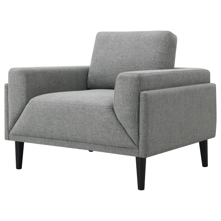 (image for) Rilynn Upholstered Track Arm Accent Chair Grey