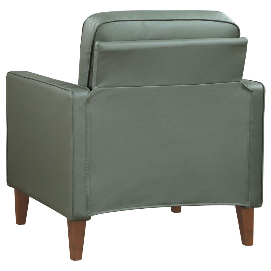 (image for) Jonah 3-piece Upholstered Track Arm Sofa Set Green