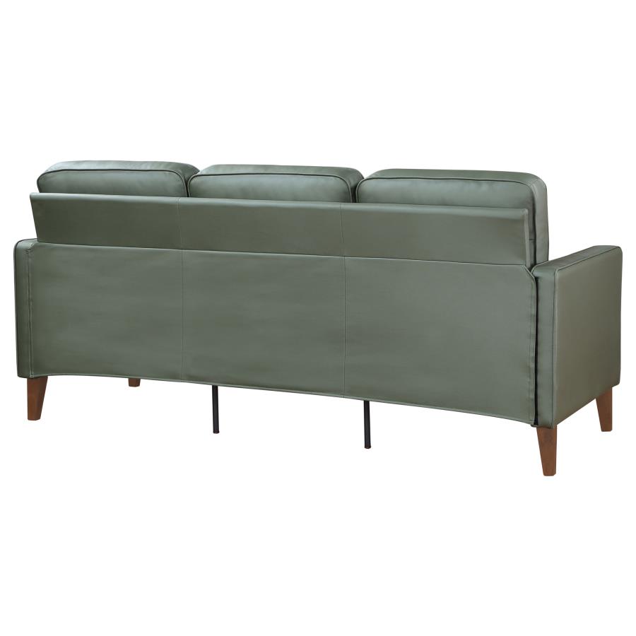 (image for) Jonah Upholstered Track Arm Sofa Green