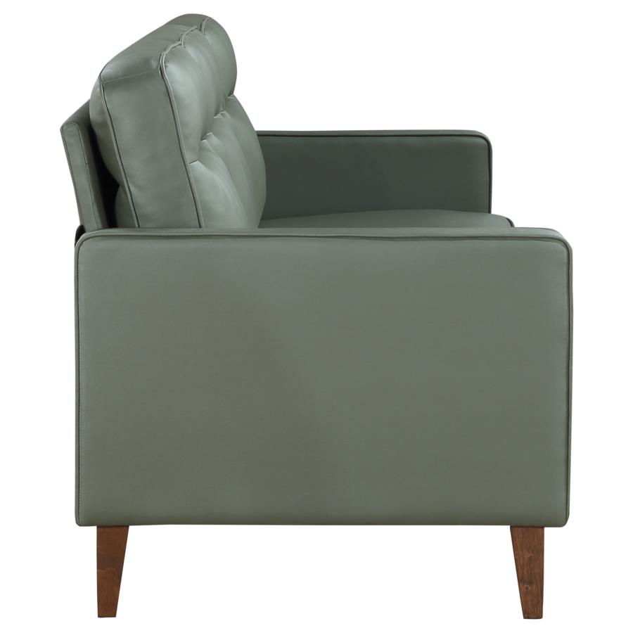 (image for) Jonah Upholstered Track Arm Sofa Green