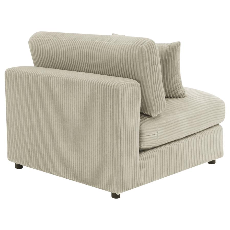 (image for) Blaine Upholstered Armless Chair Sand