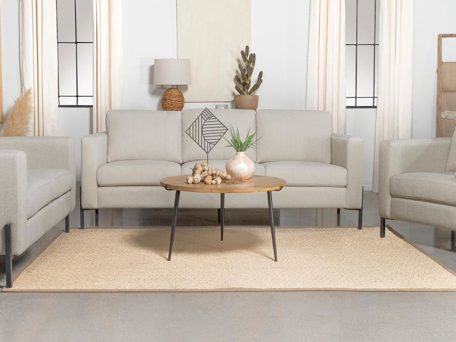 (image for) Tilly Upholstered Track Arm Sofa Oatmeal